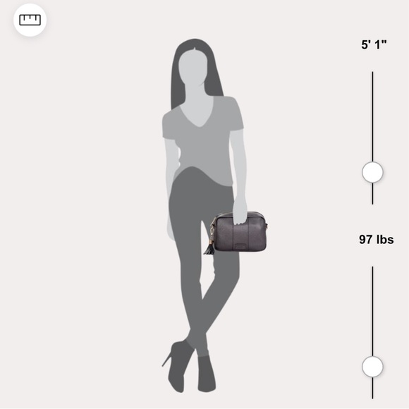 Pom Pom London Dark Brown Crossbody Bag - Picture 7 of 7